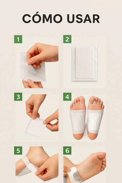 Kinoki™ Detox Profundo | Pack 30 Parches | Bienestar Japonés